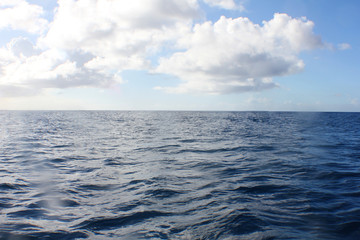 deep ocean and sky
