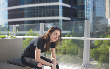 Obraz premium Portrait of Beautiful Woman