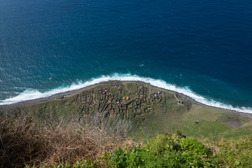 Achadas da Cruz village on the Madeira island, Portugal