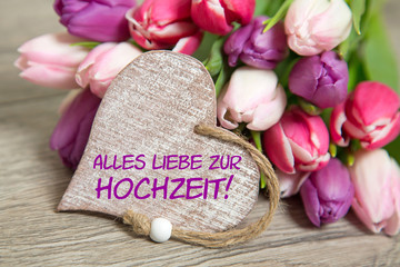 Alles Liebe zur Hochzeit!
