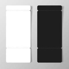 vector illustration blank festival concert event ticket design template