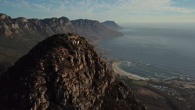 Cape Town's Iconic landmarks Table Mountain and Lion's Head
