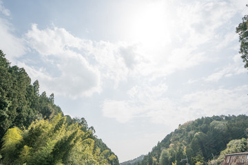 空と山　日本自然風景