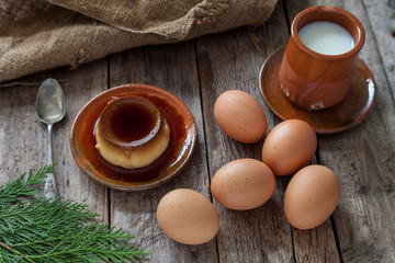 Egg flan