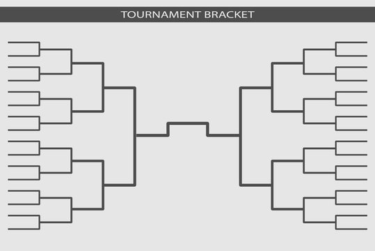 Premium Vector  8 team tournament bracket championship template flat style  design vector illustration