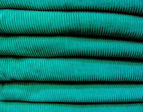  Green cord of clothes