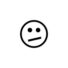 Fototapeta premium Emoticon vector icon