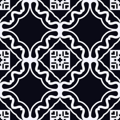 Fototapeta premium Vintage seamless pattern