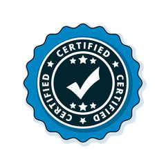 Certified label illustration