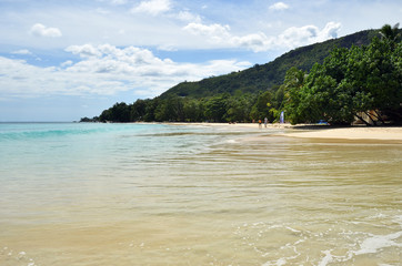Obraz premium Beau Vallon beach, Seychelles islands