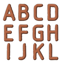 earth carved letters