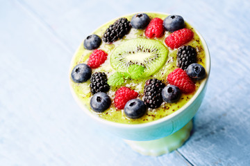 heidelbeer himbeer brombeer quark