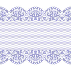 Lacy vintage trim.