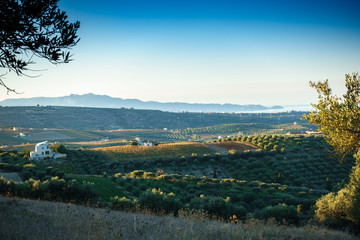 Naklejka premium Scenic landscape, Greece