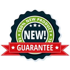 New Product  label illustration