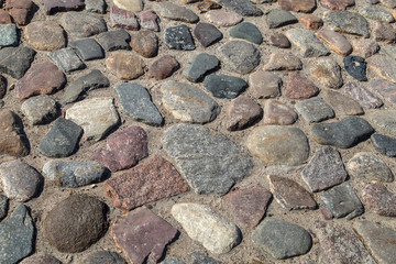 Picture with stones.