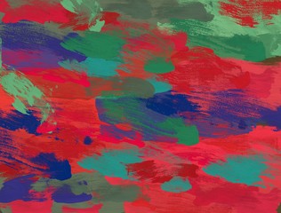 Abstract painting on canvas. Hand made art. Colorful texture. Modern artwork. Strokes of fat paint. Brushstrokes. Contemporary art. Artistic background image.