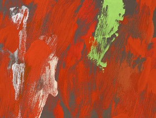 Abstract painting on canvas. Hand made art. Colorful texture. Modern artwork. Strokes of fat paint. Brushstrokes. Contemporary art. Artistic background image.