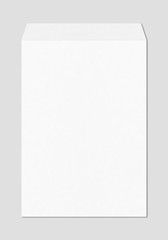 Large A4 white enveloppe mockup template