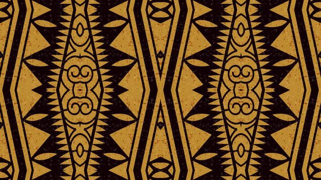 Kaleidoscope seamless loop sequence mandala patterns abstract multicolored motion graphics background. Ideal for yoga, clubs, shows