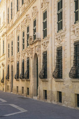 Mediterranean style street in Malta