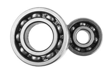 bearings isolated on white background
