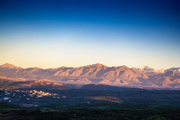 Uneven mountains, Greece