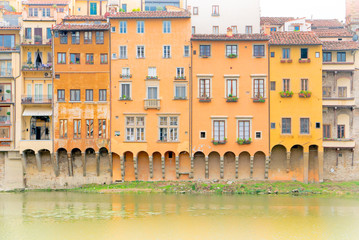 Naklejka premium Barbacani sull' Arno