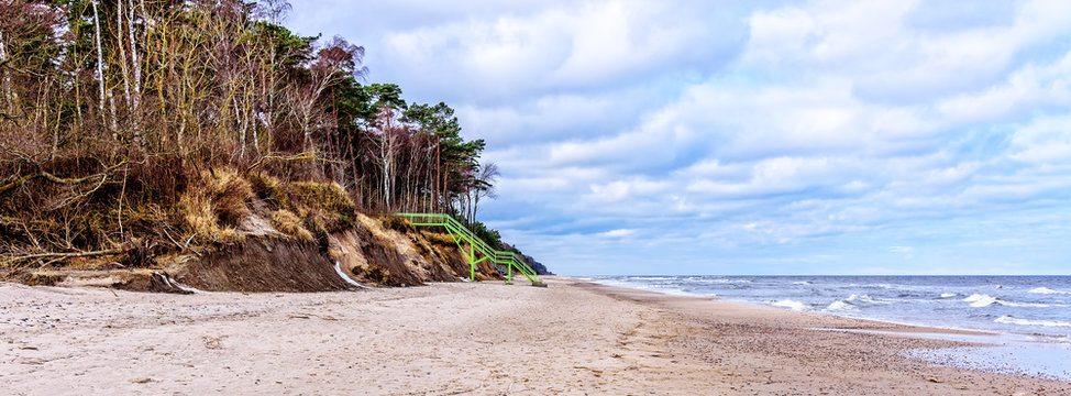 Strand Lukecin Ostsee D&uuml;ne
