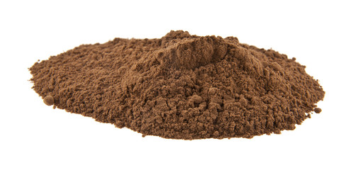 cocoa isolated on white background