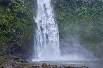 Beautiful Nungnung Waterfall on Bali, Indonesia