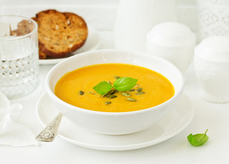 Pumpkin soup,