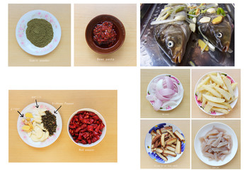 Chinese delicacies — Sichuan Grilled fish(food preparation)