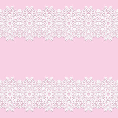 white lace borders with shadow, ornamental paper lines, vector. signboard name. Romantic wedding invitation. Abstract ornament. eps 8