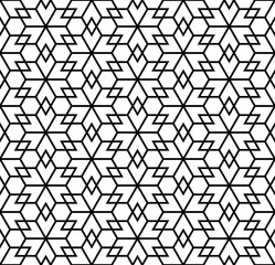 Seamless simple geometric pattern