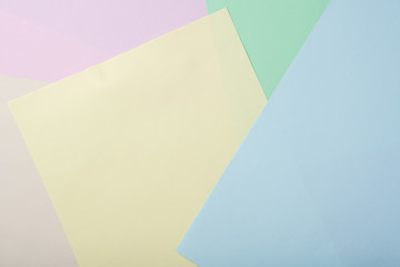 Beautiful background for business and study from paper of different colors