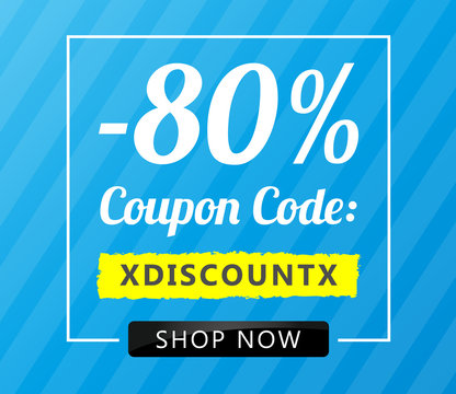 80 Coupon Code Blue