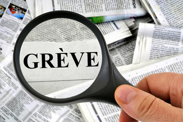 Grève à la loupe