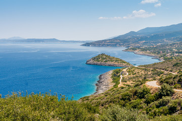 Fototapeta na wymiar Beautiful view on Zakynthos island, Greece
