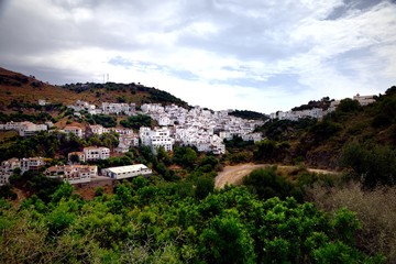 The white village of Jimena da la Frontera