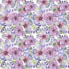 Seamless wallpaper, floral backgrounds. greeting card..Stylish wallpaper, patterns
