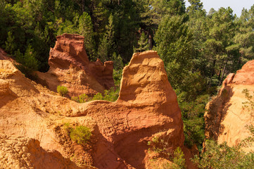 Ockersteinbruch bei Roussillon