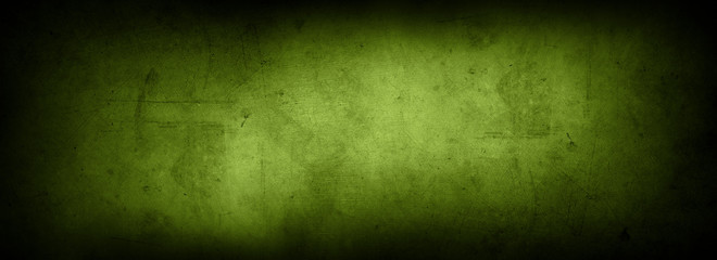 Obraz premium Green concrete wall