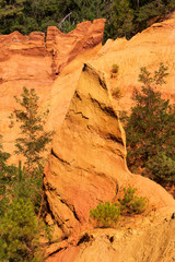 Ockersteinbruch bei Roussillon