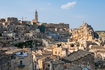Fototapeta na wymiar Matera, panorama