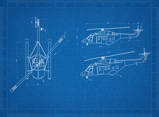 Helicopter blueprint