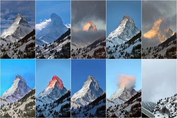 Matterhorn-Collage