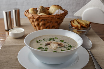 mushroom soup
