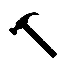 Hammer icon, logo