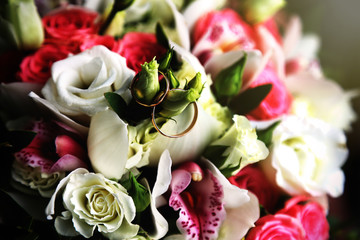 rings in flowers